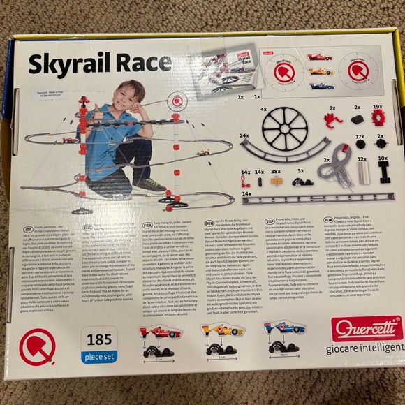 NIB Quercetti Marble Run Skyrail Race, made in Italy - Picture 9 of 9